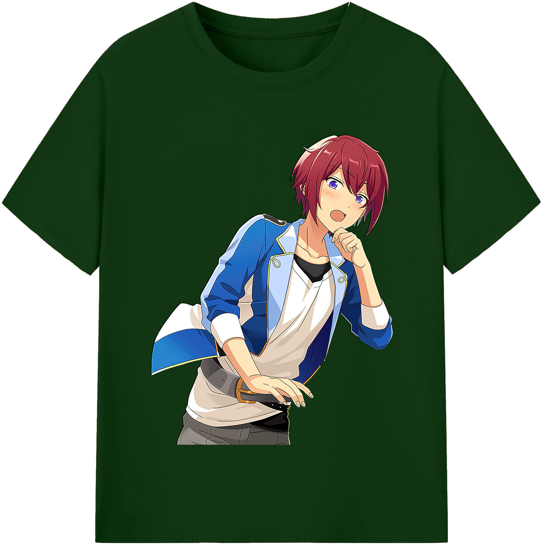 （画像用） あんさんぶるスターズ! Ensemble Stars 綿100％半袖Tシャツ（フロントプリント）